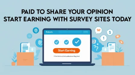 Paid to Share Your Opinion: Start Earning With Survey Sites Today