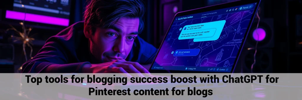  Top tools for blogging success boost with ChatGPT for Pinterest content for blogs