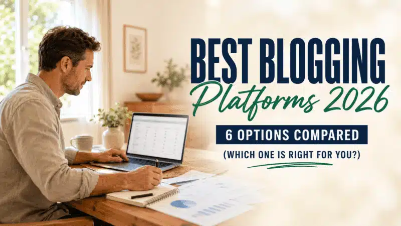 best blogging platforms featured image