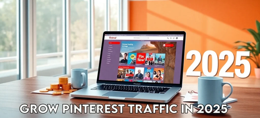 Successfully Grow Pinterest Traffic in 2025: From Zero to Unlimited 2 featured-pinterest-traffic-2025-photoreal