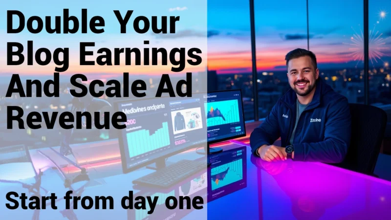 Double your blog earnings scales with Mediavine and Ezoic optimization