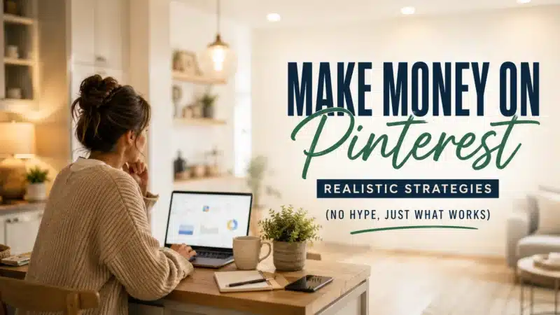 how to make money on Pinterest featured image