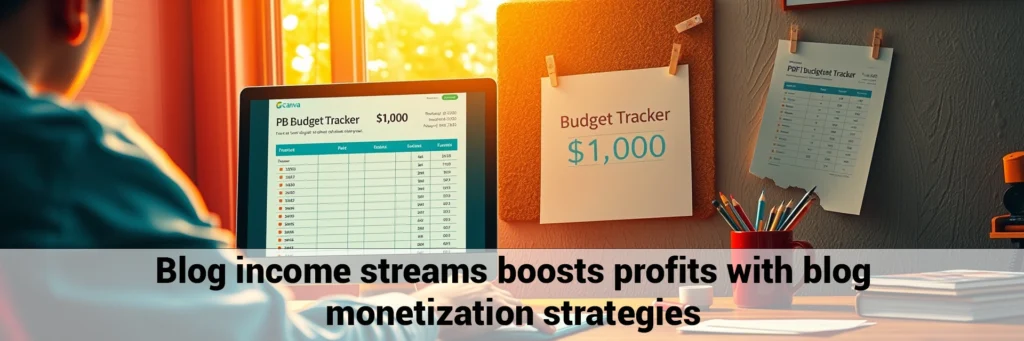 blog income streams boosts profits with blog monetization strategies