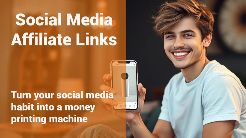 Turning social media affiliate links into a money printing machine