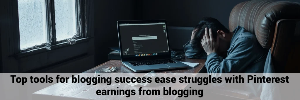 Top tools for blogging success ease struggles with Pinterest earnings from blogging