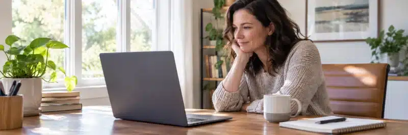 Person submitting an application and waiting for approval to a new platform