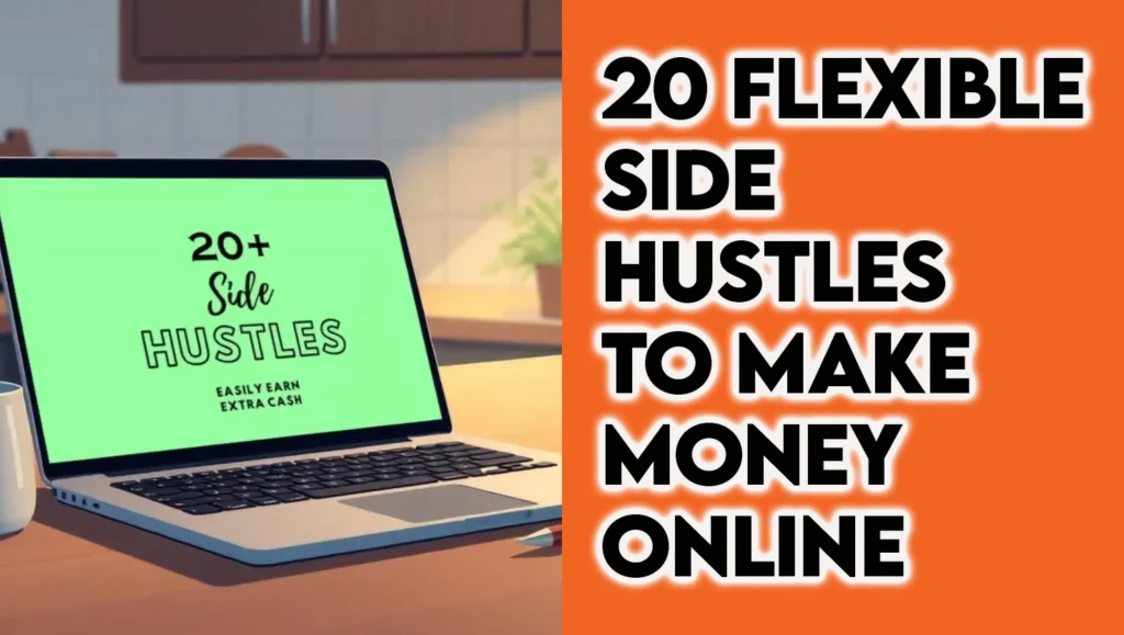 Flexible Side Hustles to make money online