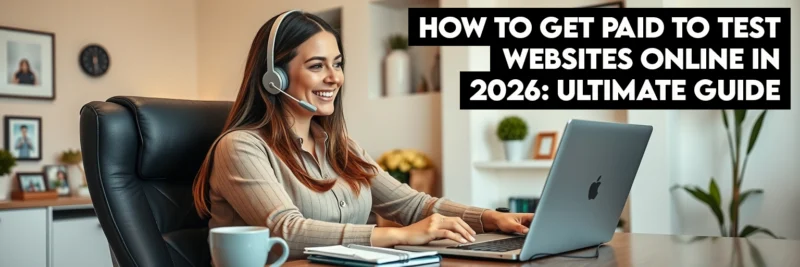 get paid to test websites online header image