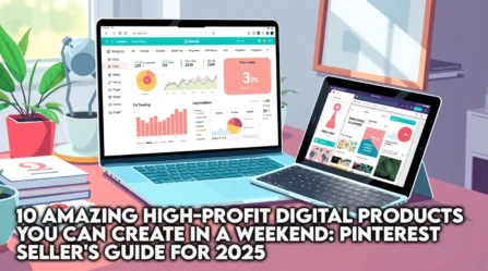 10 Amazing High-Profit Digital Products You Can Create in a Weekend: Pinterest Seller’s Guide for 2025
