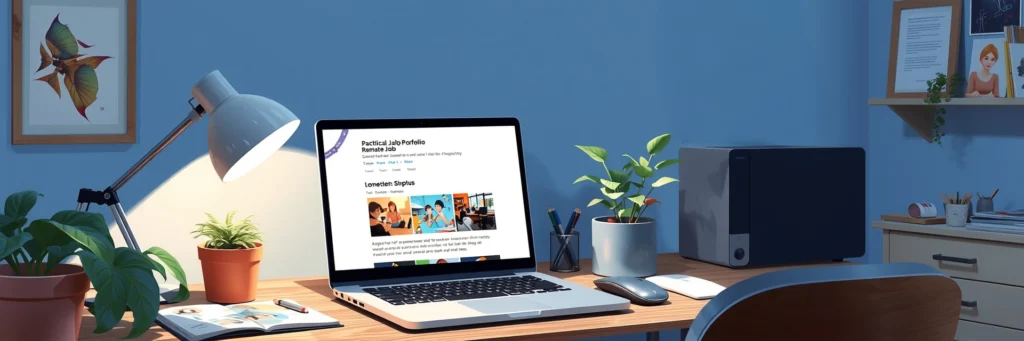 FREE Remote Jobs 2025 Guide: Proven Websites for Anywhere-in-the-World Remote Jobs 7 Beginner building a portfolio for remote jobs on Medium in 2025