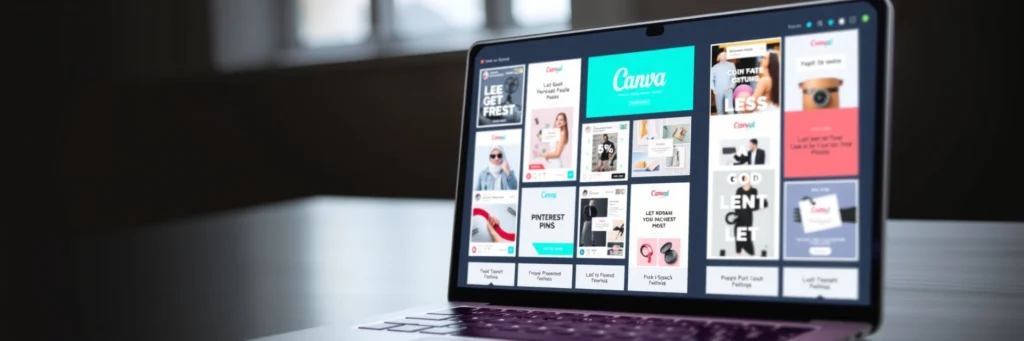 a Collection of Canva Templates for Pinterest and Instagram, Perfect for Selling.