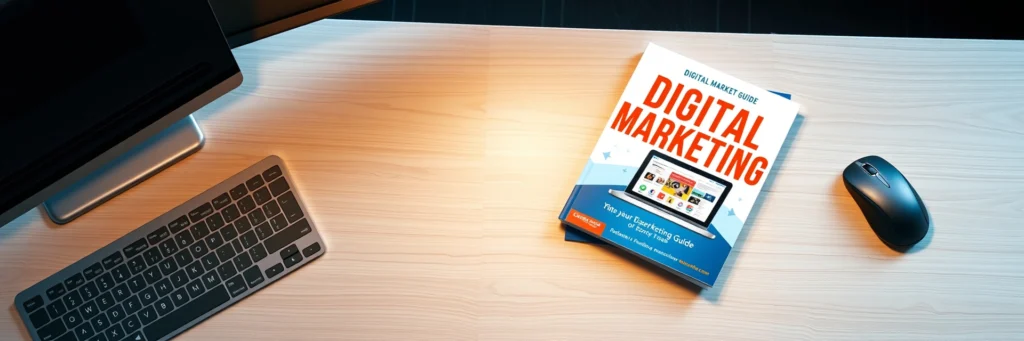 Ebook Cover Design for a Digital Marketing Guide, Ready to Be Sold in 2025.