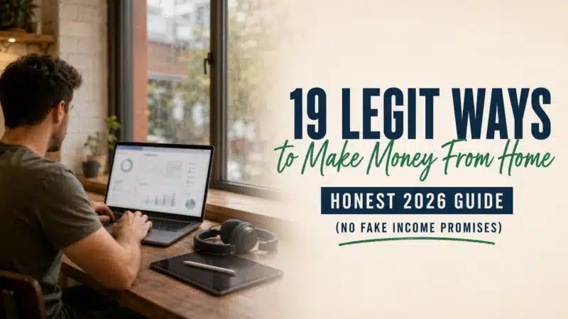 legit ways to make money from home featured image