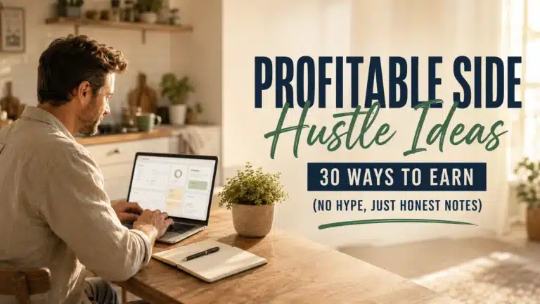 Profitable Side Hustle Ideas: 30 Ways to Earn Extra Income