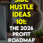 A female expert explaining the 2026 roadmap for profitable side hustles.