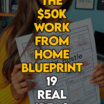 Entrepreneur breaking down her $50K blueprint for remote income.