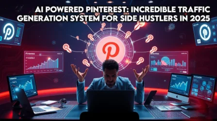 AI Powered Pinterest: Incredible Traffic Generation System for Side Hustlers in 2025