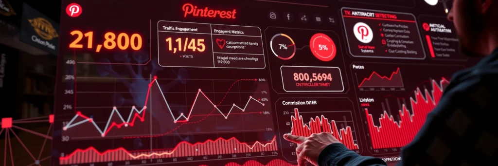 AI Powered Pinterest: Incredible Traffic Generation System for Side Hustlers in 2025 5 Analytics dashboard showing Pinterest performance metrics and optimization recommendations