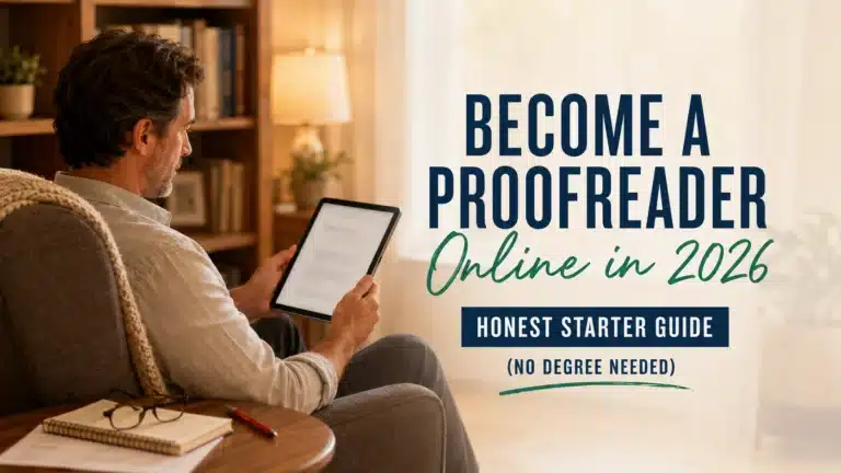reading nook, illustrating how to become a proofreader featured image