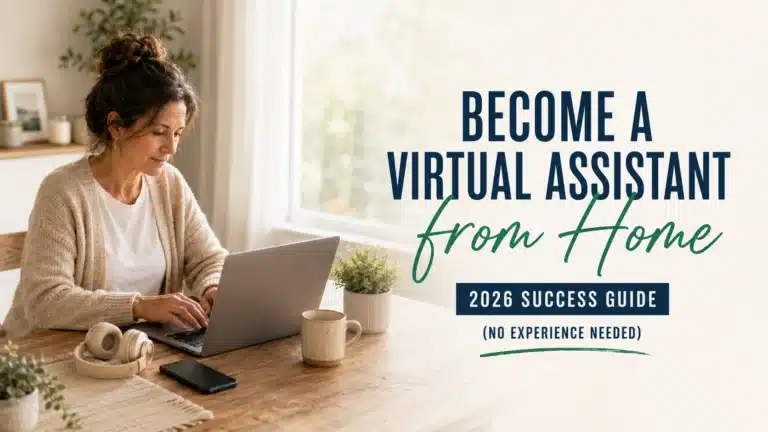 earning to become a virtual assistant from home featured image