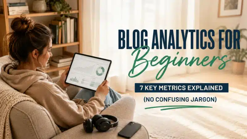 blog analytics for beginners featured image