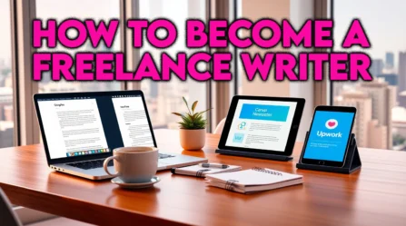 Proven Steps: How to Become a Freelance Writer in 2025 and Get Paid Online