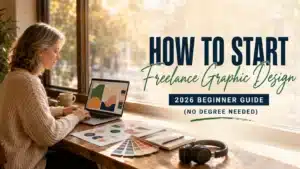 how to start freelance graphic design in 2026 featured image