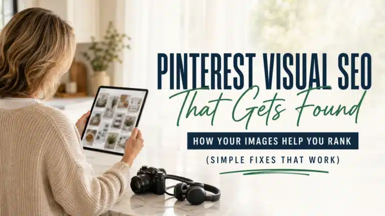 Pinterest visual SEO featured image