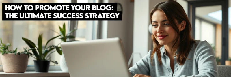 A successful blogger analyzing her traffic growth and learning how to promote your blog.