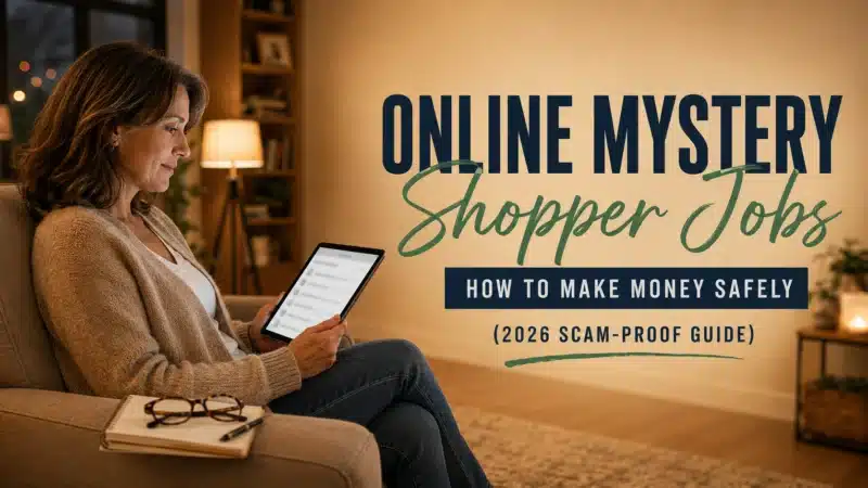 how to make money as an online mystery shopper in 2026 featured image
