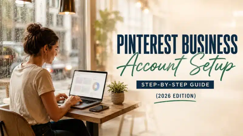 setting up a Pinterest business account featured image
