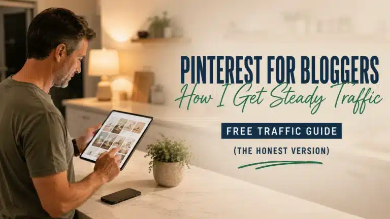 Pinterest for bloggers traffic strategy featured image