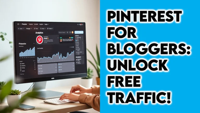 Pinterest for Bloggers Featured Image of Pinteresst Analytics  Thesidehustler.blog