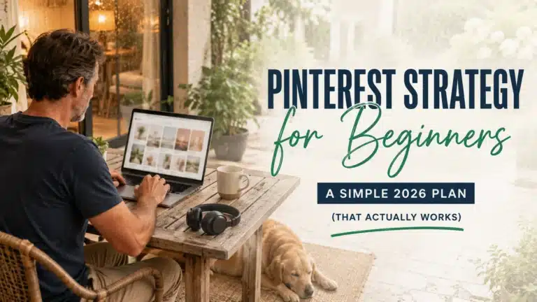 Pinterest Strategy for Beginners: A Simple 2026 Plan That Works