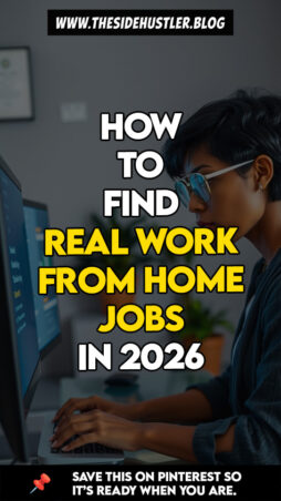 A professional researching verified work-from-home job listings for 2026.