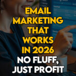 Marketer refining an evergreen email funnel in her CRM dashboard.