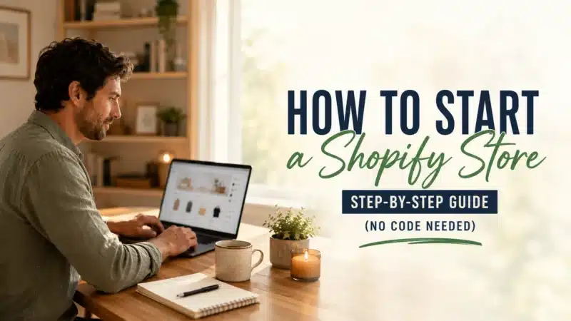 How to start a Shopify store in 2026 featured image