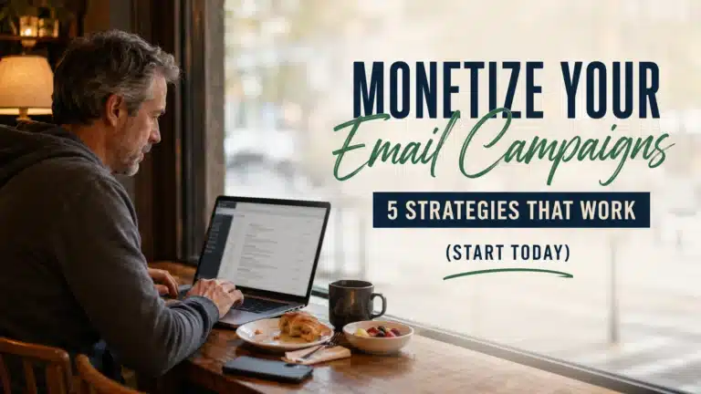 ways to monetize your email campaigns featured image