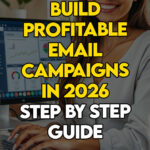 Email marketer analyzing step-by-step strategies for profitable campaigns in 2026.