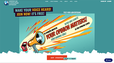 American Consumer Opinion Homepage