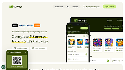 Fivesurveys Homepage