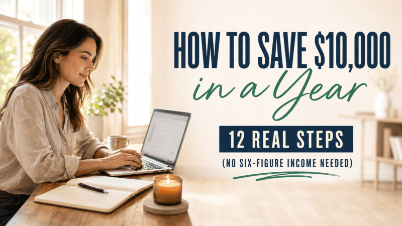 how to save $10,000 in a yea featured image