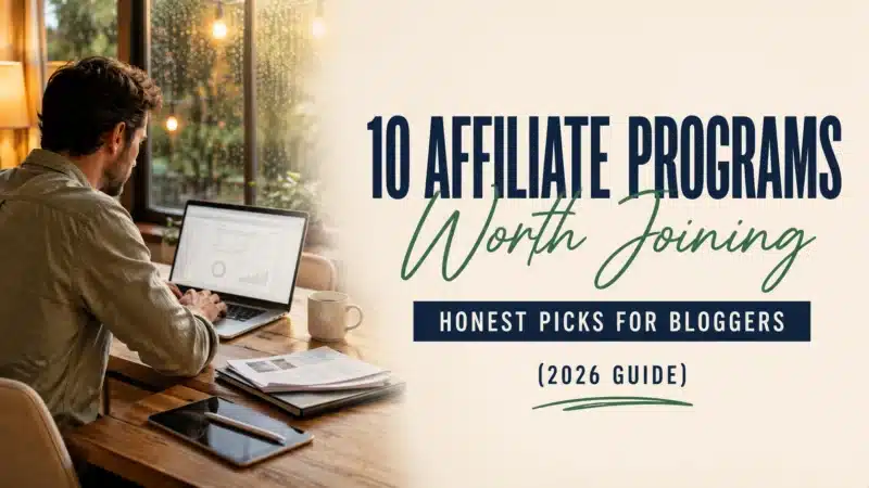 affiliate programs for bloggers featured image