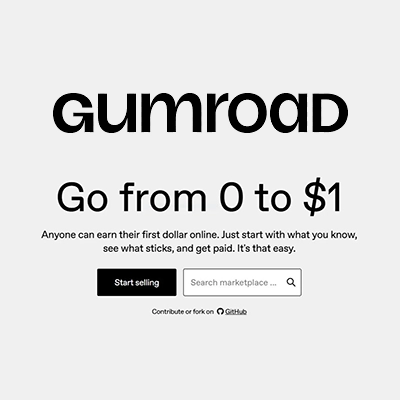 Gumroad Free MArketplace Featured