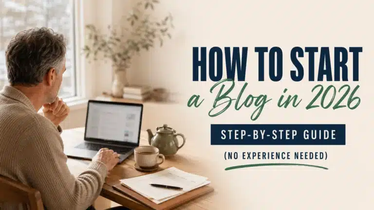 How to Start a Blog in 2026: Step-by-Step Guide