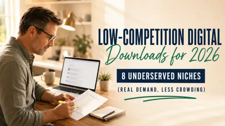 low-competition digital downloads worth building in 2026 featured image