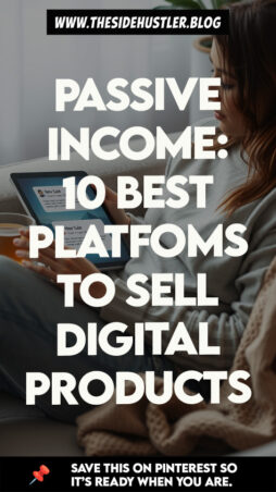 A relaxed person receiving digital product sales notifications on their tablet at home.