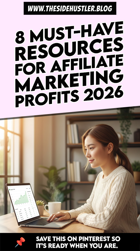 Focused woman at laptop reviewing performance charts, highlighting top affiliate marketing tools for 2026 profits.