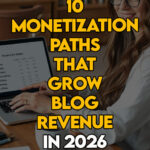 Blogger evaluating which income paths to expand on her site.