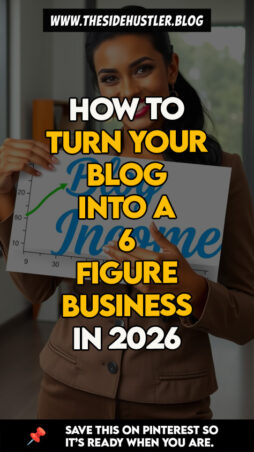 Blogger reviewing her high-performing monetization model.